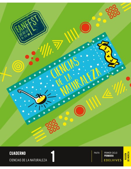 CUADERNO DE CIENCIAS DE LA NATURALEZA 1ºPRIMARIA FANFEST MURCIA 2023